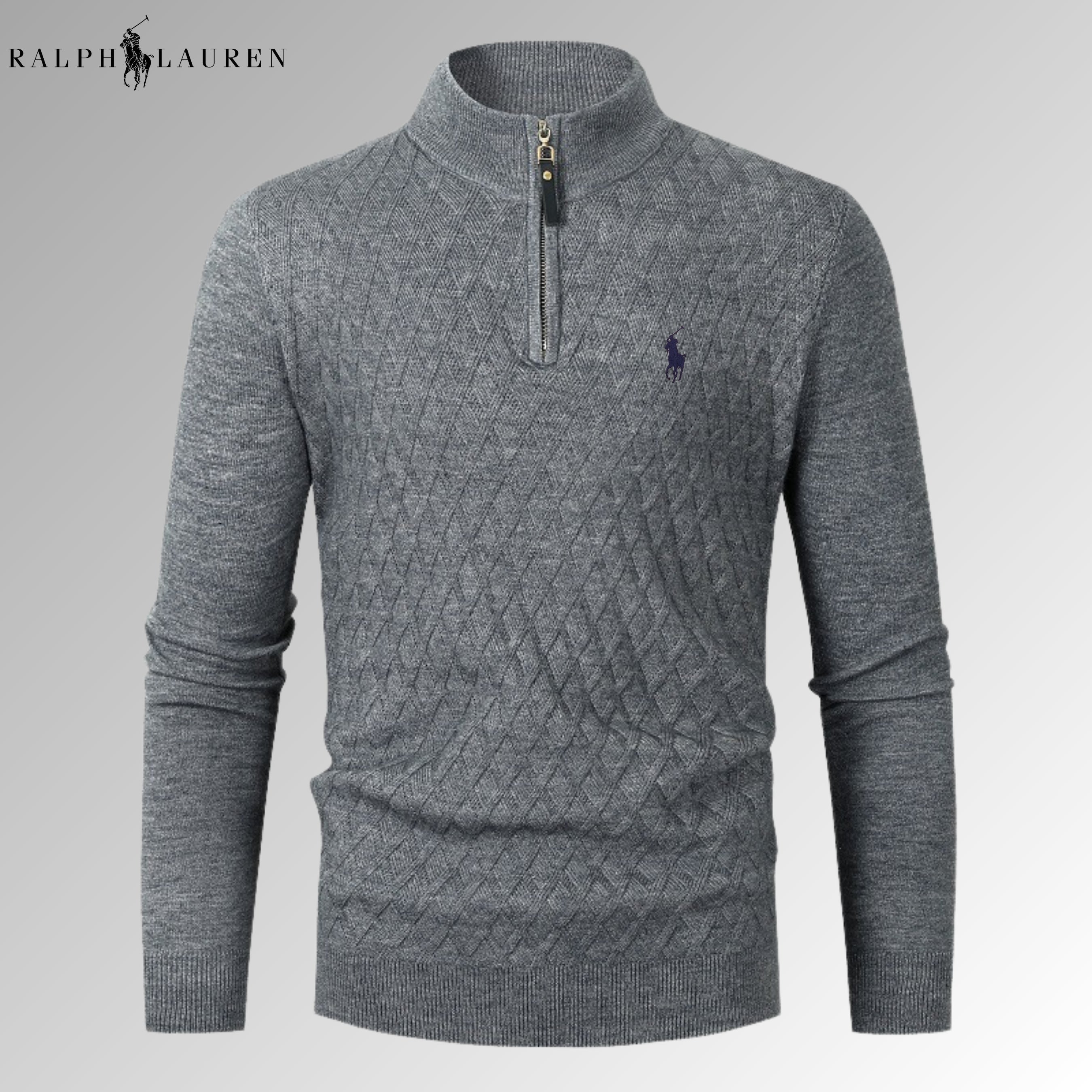 RL® Premium Pullover mit Reißverschluss