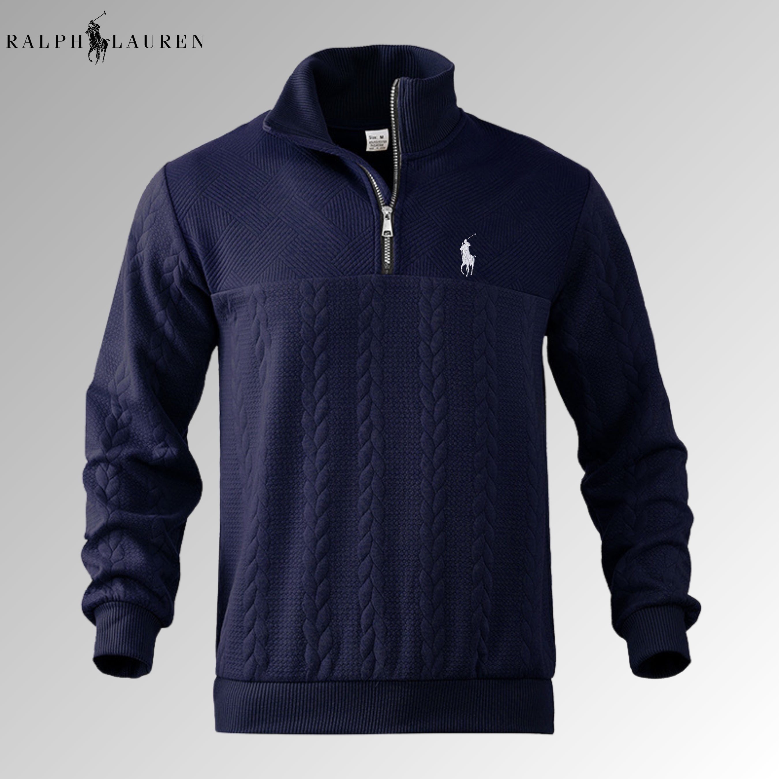 Pullover RL® Premium con zip