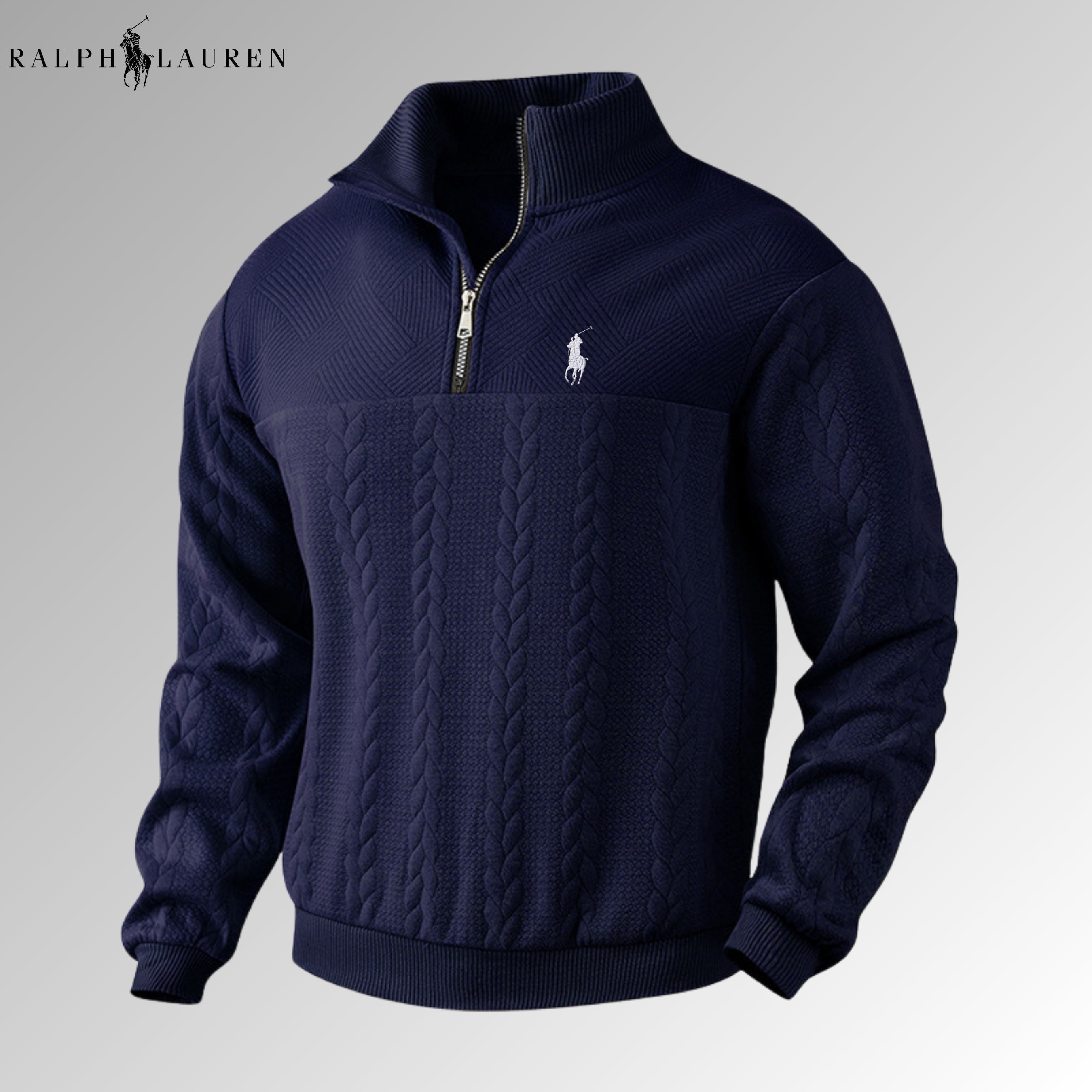 Pullover RL® Premium con zip