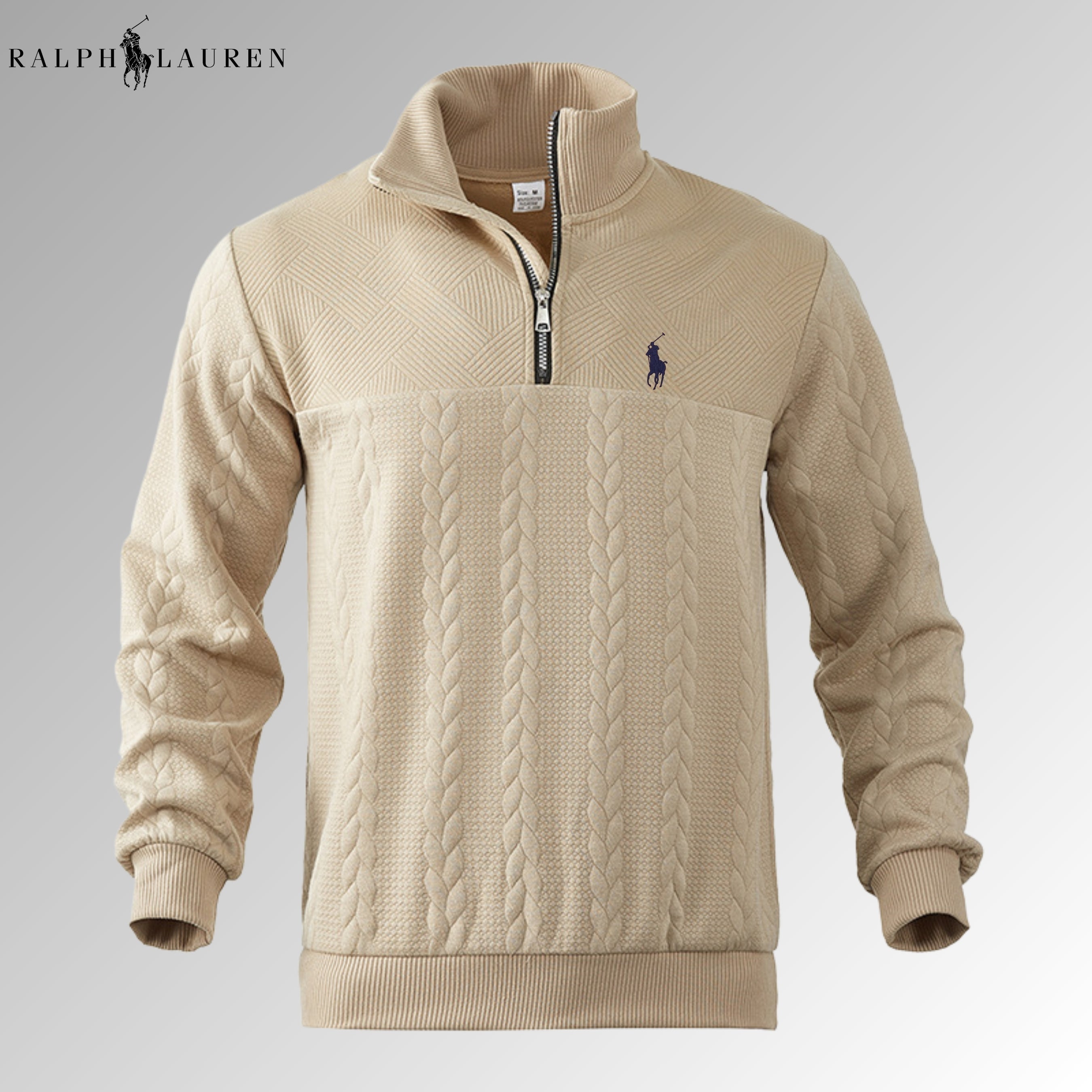 Pullover RL® Premium con zip