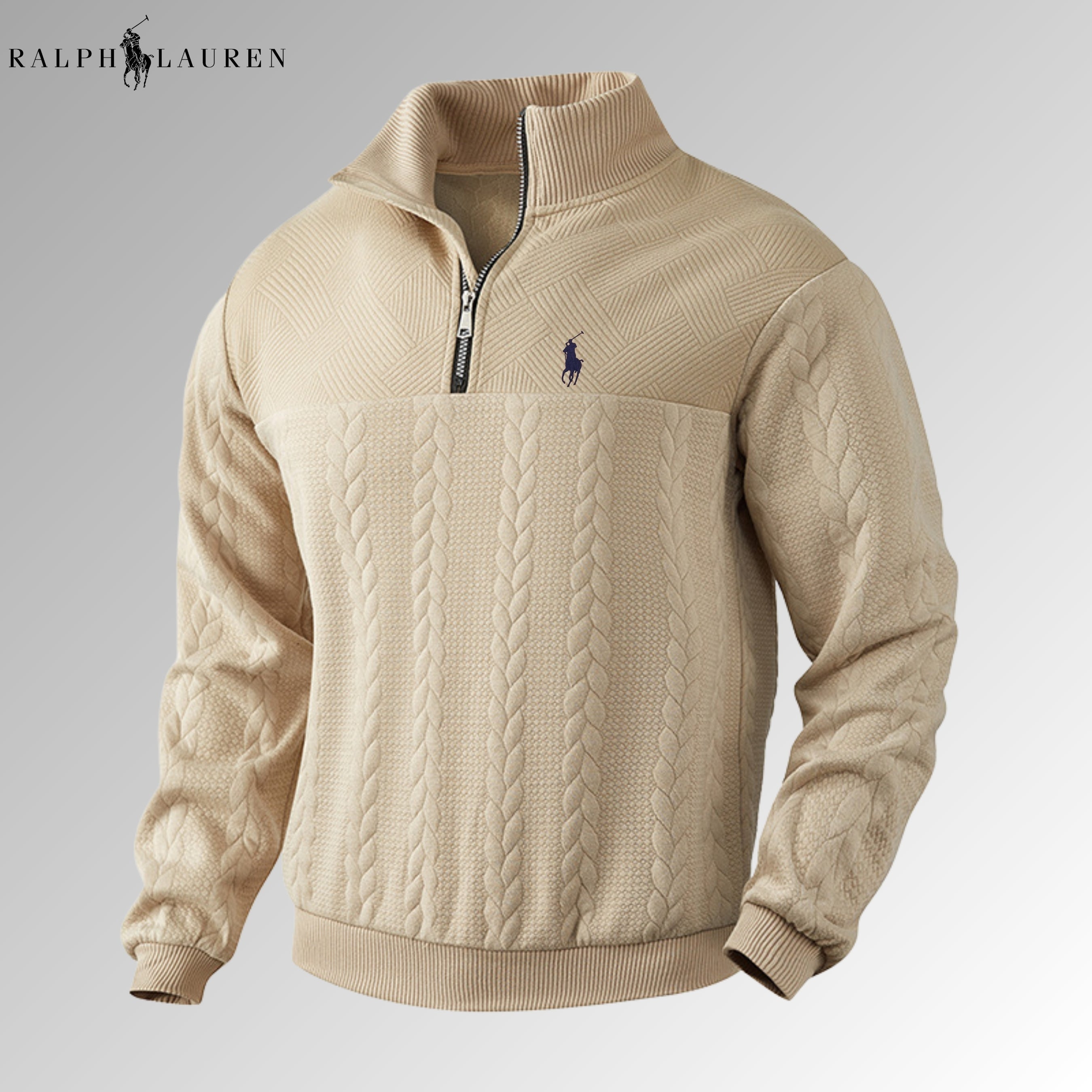 Pullover RL® Premium con zip