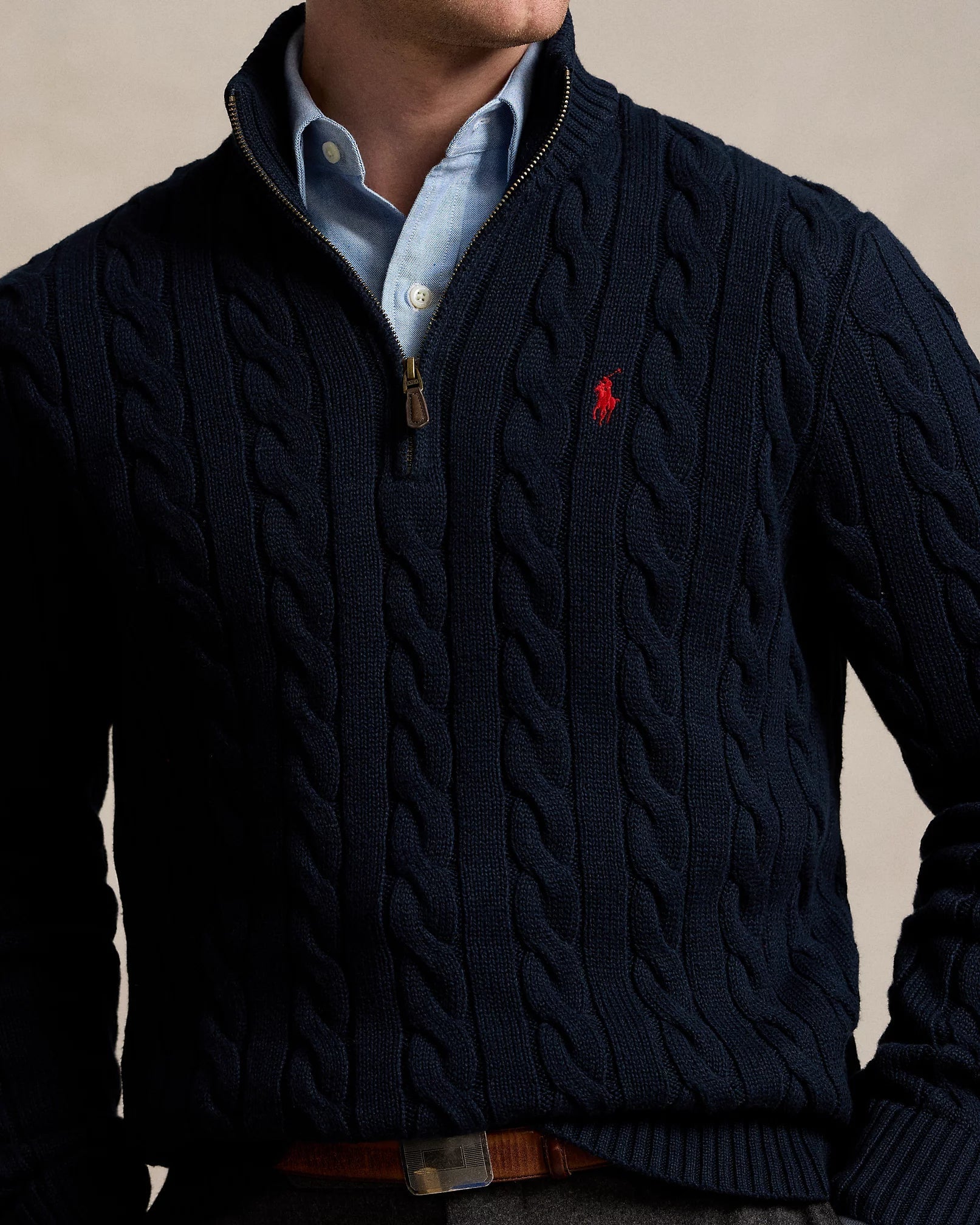 RL POLO® - Ribbed Knit Cotton Sweater