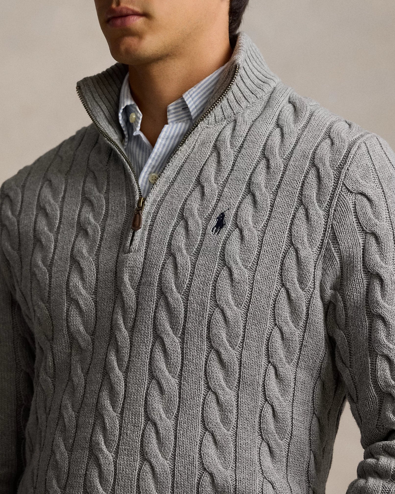 RL POLO® - Ribbed Knit Cotton Sweater